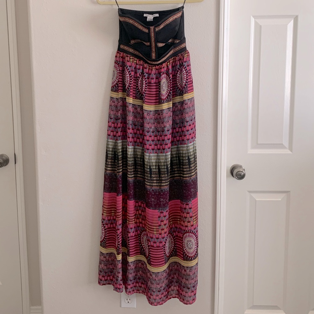 Cut Out Maxi Dress, Size Small